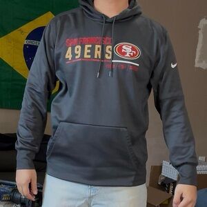 San Francisco 49ers Nike Hoodie Size Large